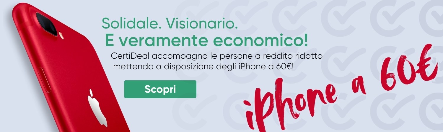 iPhone a 60€ CertiDeal