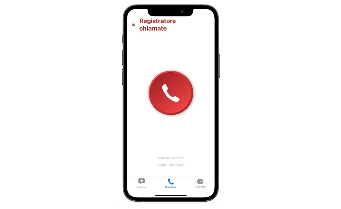 Registrare telefonate iPhone con Call Recorder app