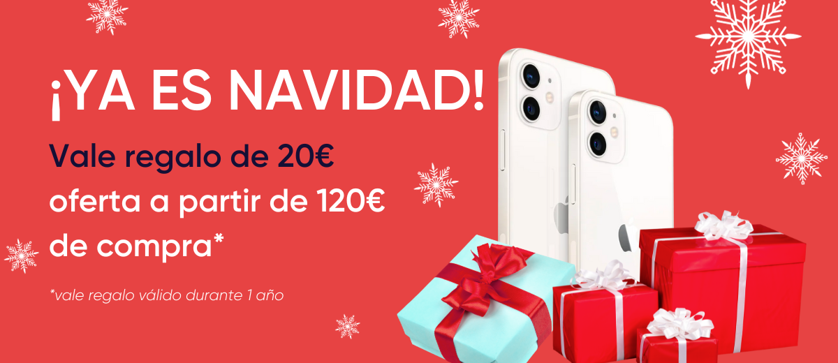 Vale de regalo de 20€ ¡oferta a partir de 120€ de compras!