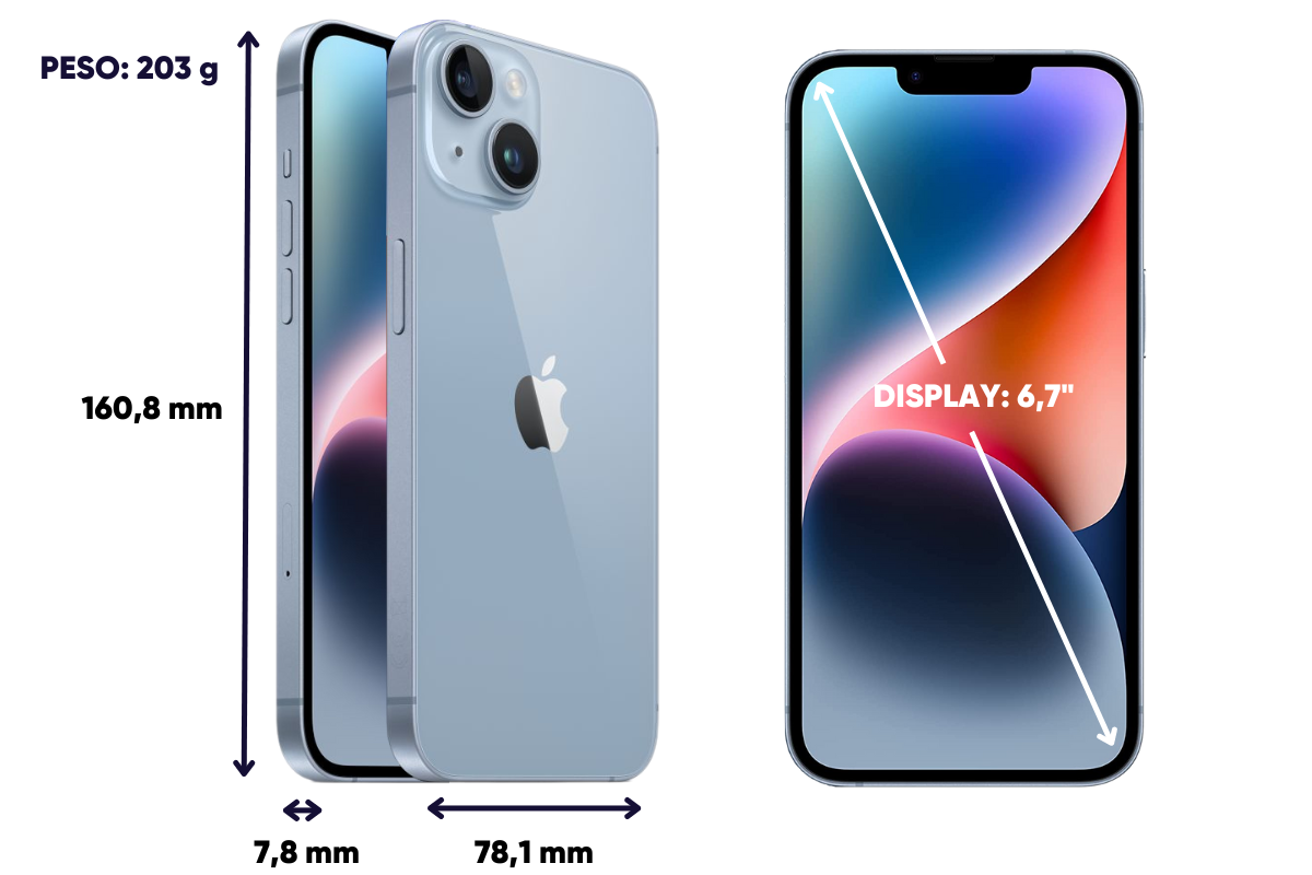 Dimensioni e peso iPhone 13 Pro Max